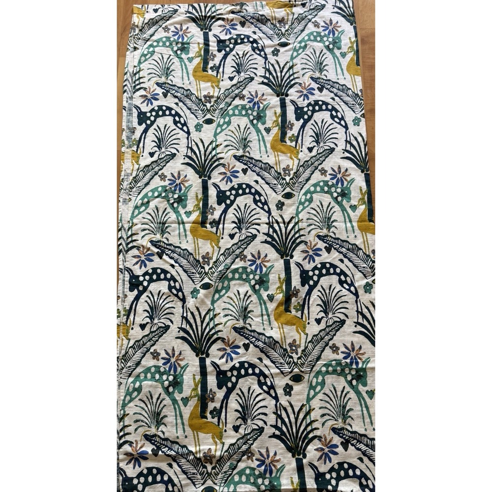 Opalhouse Jungalow Shower Curtain 72x72 Boho Deer Palm Tropical Botanical